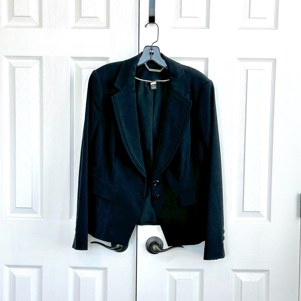 WHBM Black Women's Blazer Size 12